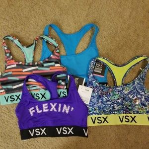 4 brand new Victoria's Secret sport bras